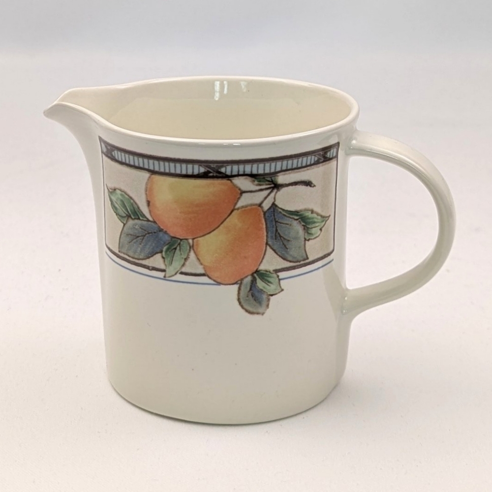 NWOT Vintage Mikasa Garden Harvest Creamer Stoneware Farmhouse Cottage Retro